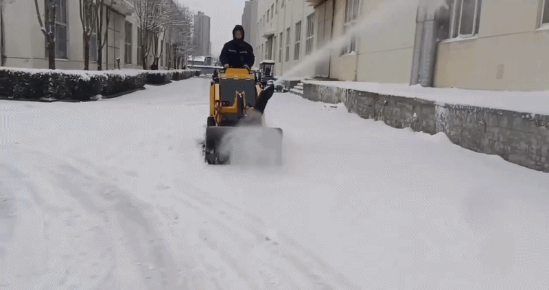 Sniego pūstuvas mini krautuvams